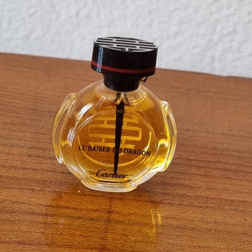 Le Baiser Du Dragon by Cartier 0.25oz/7.5ml Edp Mini Splash like new