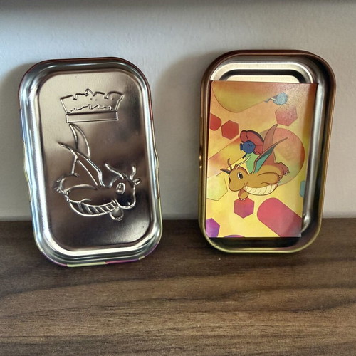 Pokemon Dragonite Tin like new