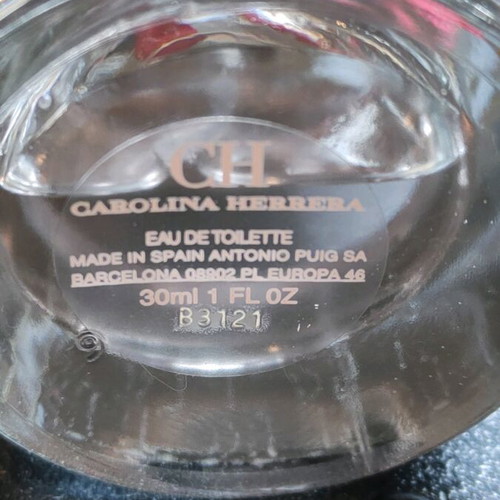 Carolina Herrera Ch eau de toilette used 30 ml