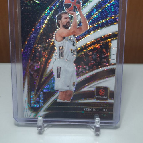Select Euroleague 2025-26 Sergio Llull White Sparkle SSP card like new