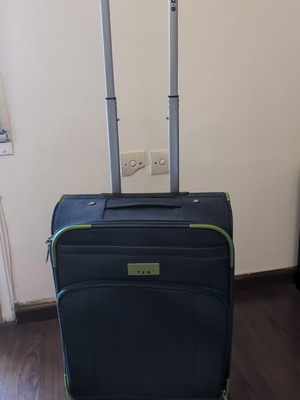 Cabin suitcase used, blue, fully functional