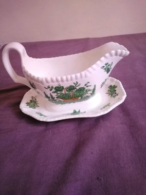 Spode Copeland antique porcelain sauce boat from England