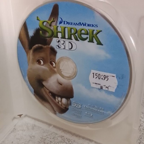 Shrek Blu-Ray 3D like new, dubbed
