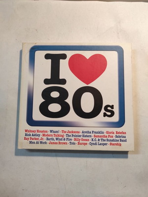 Συλλογή I love 80s 4xCD σαν καινούργιο, pop