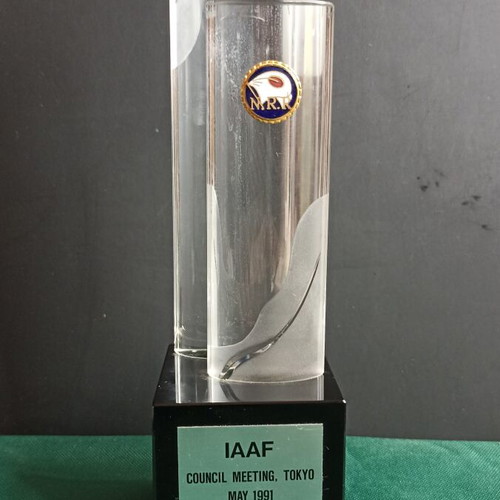 IAAF Council Meeting Tokyo 1991 Award like new, official sports memorabilia