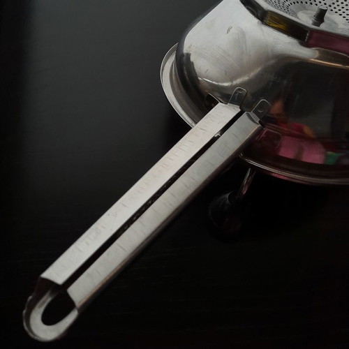 Retro MACINA LEGUM grain mill, stainless steel 18/8