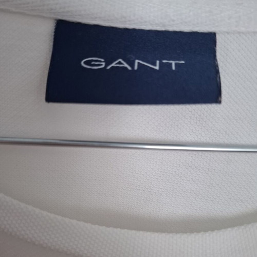 Gant men's T-shirt XL white with pocket like new