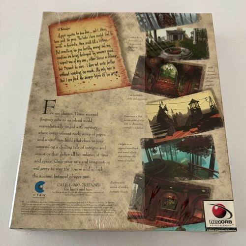 Myst PC Big Box περιπέτεια καινούργιο σφραγισμένο