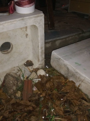 Marble sinks used in various sizes