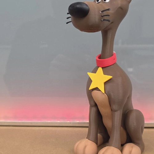 Rantanplan Lucky Luke dog 21 cm new