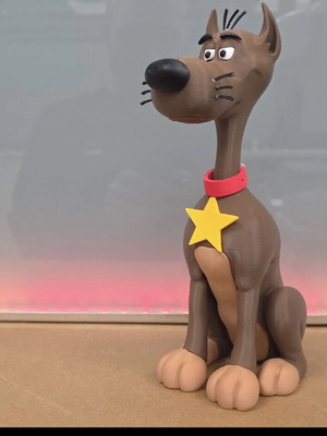 Rantanplan Lucky Luke dog 21 cm new