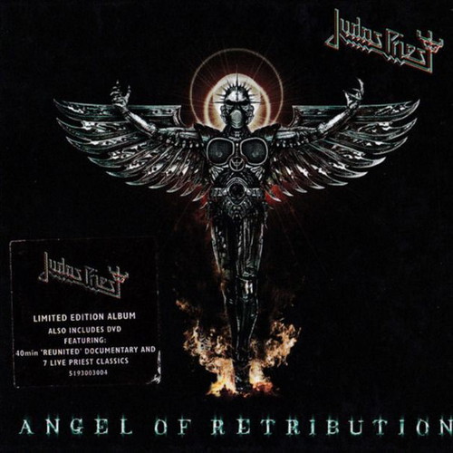 Judas Priest Angel Of Retribution Limited Edition Digibook CD + DVD like new