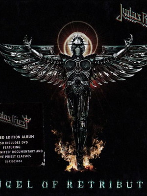 Judas Priest Angel Of Retribution Limited Edition Digibook CD + DVD like new