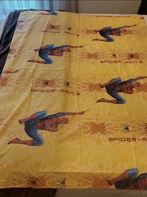 Σετ 2 σεντόνια κούνιας και μαξιλαροθήκη Spiderman σαν καινούργιο