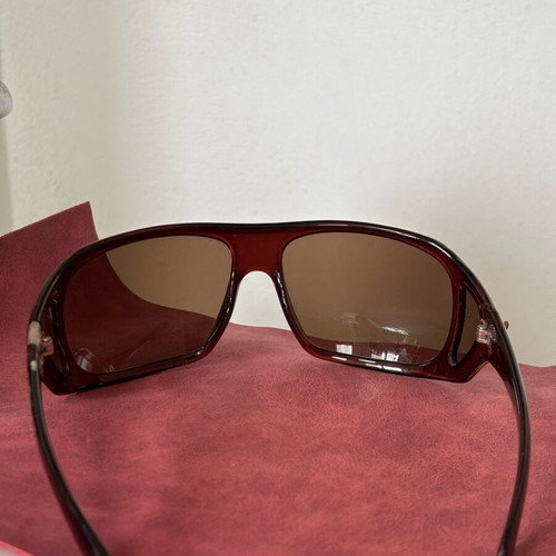 Spitfire sunglasses used, black and brown