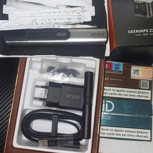 Pulze 1.0 Silver like new with two packs