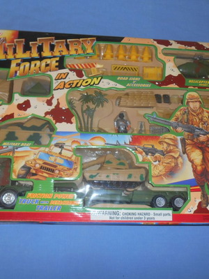 Military Force In Action set of 40 pieces new
