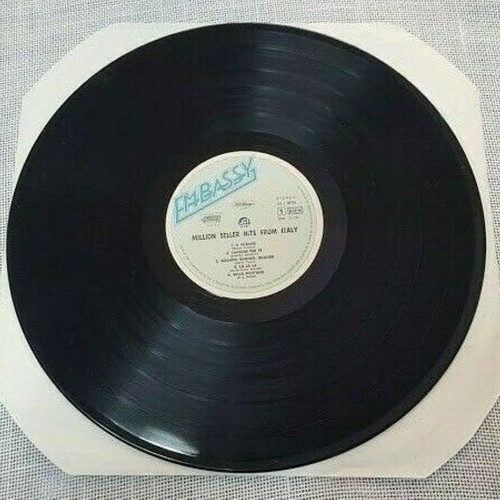 101 Strings Million Seller Hits From Italy LP used, pop