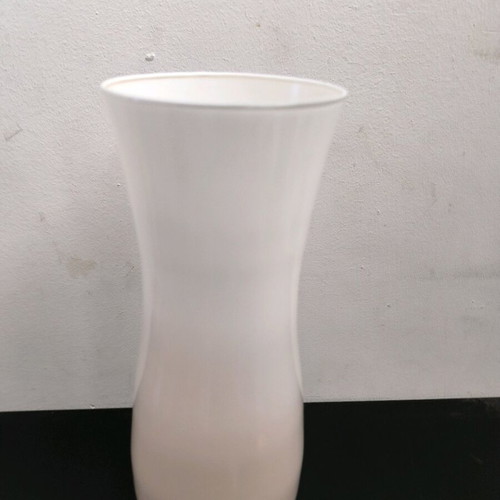 BICOLORE vase beige with glossy finish like new