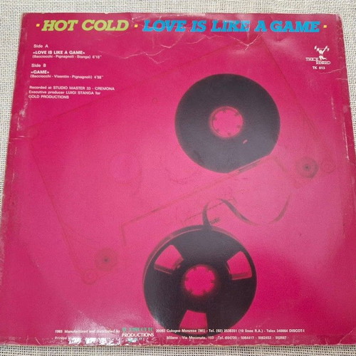 Hot Cold Love Is Like A Game 12' употребяван, електронна