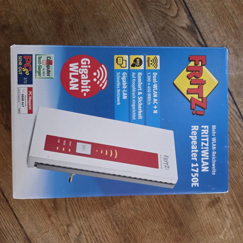 AVM FRITZ!WLAN Repeater 1750E Dual Band AC+N Wi-Fi επεκτατής