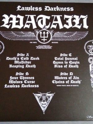 Watain Lawless Darkness διπλό gatefold βινύλιο σαν καινούργιο