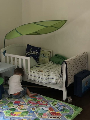 Детско легло употребявано за възраст 2 до 7 години с матрак