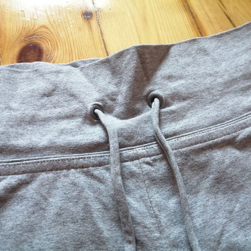 Adidas women's grey sports shorts, size S-M