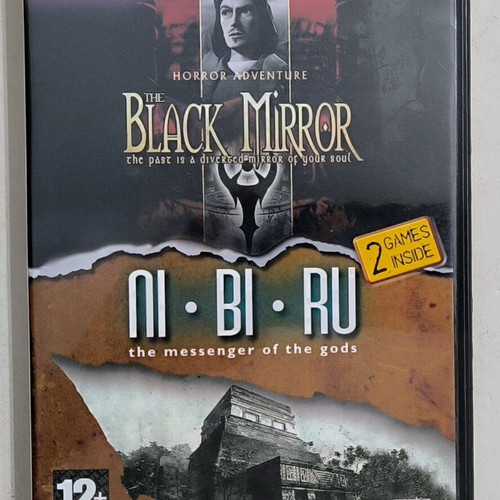 PC game The Black Mirror and Ni.Bi.Ru like new