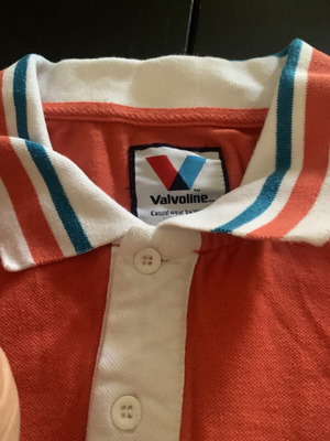 Valvoline Polo XL vintage official product like new, red