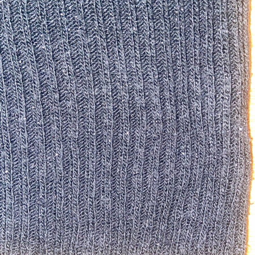Nema knit top used, small medium, silver thread detail