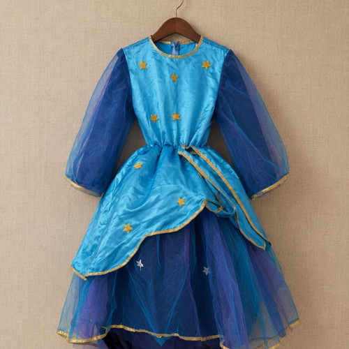 Queen of the Night Carnival Dress like new, stars, up to 11 years