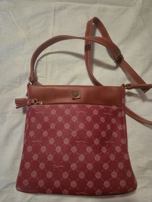 Thiros crossbody bag with olive tree pattern