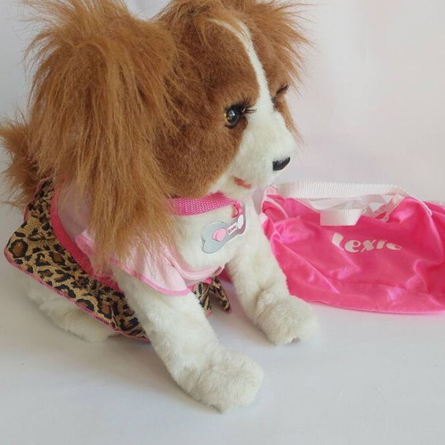 Interactive Lexie Playmates Dog toy like new