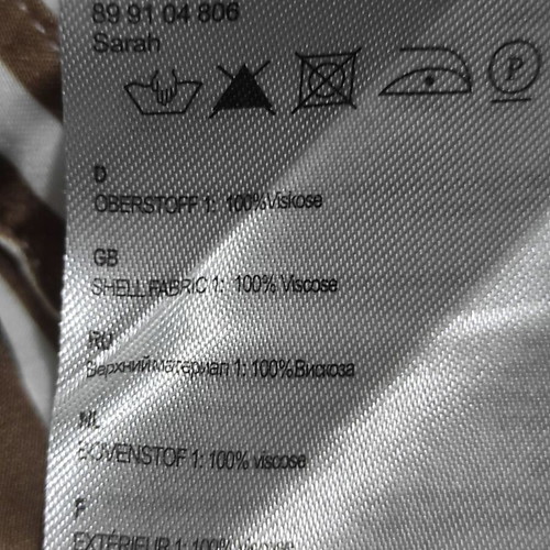 Women's shirt with unique patterns like new, size S