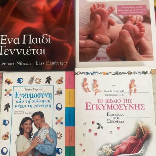 Books about Pregnancy and Babies like new, set of 4