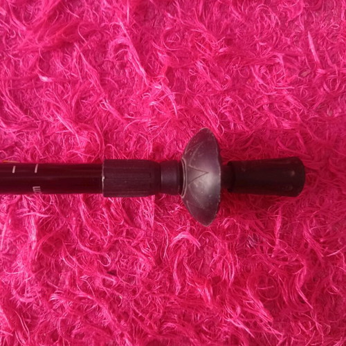 Folding walking stick used with flashlight and compass, length 1.50 m