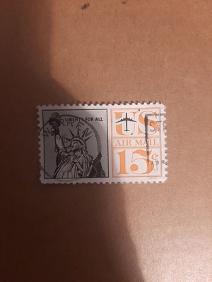 Collectible American stamp like new