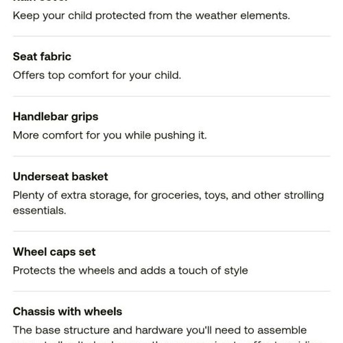 Bugaboo Bee 6 stroller like new, lightweight and sturdy