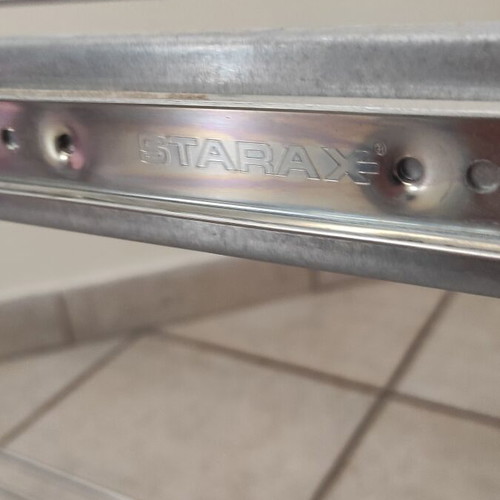Sliding metal rack like new