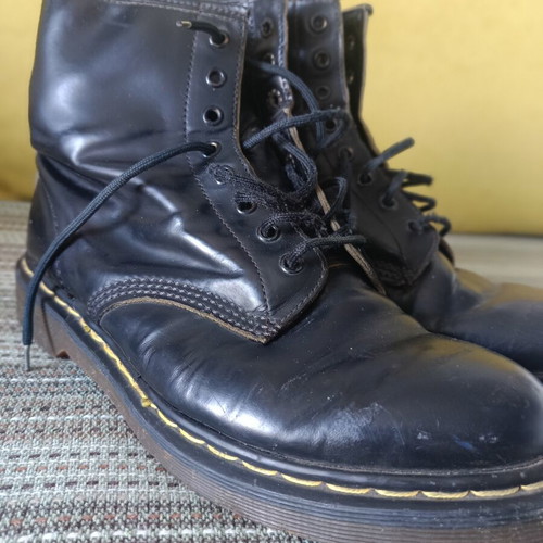 Dr. Martens 1460 boots refurbished, size 42, black