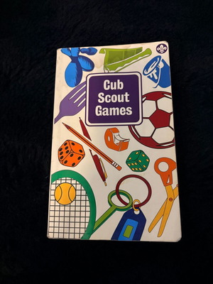 Cub Scout Games book used, English
