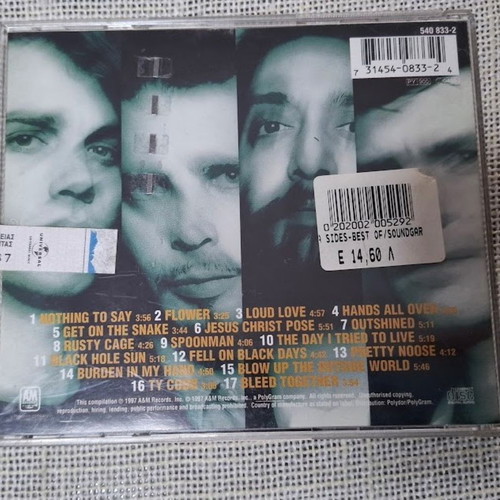Soundgarden A-Sides CD used, rock