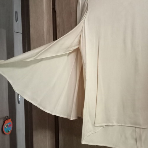 Zara official blouse large beige, like new