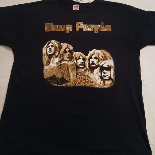 Deep Purple In Rock shirt XL used, Fruit of the Loom heavy cotton