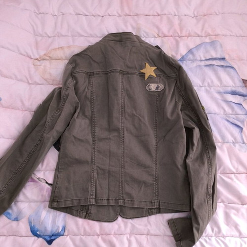 Only women's military jacket like new, size 38, khaki