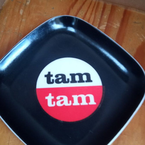 Ashtray tam tam vintage used