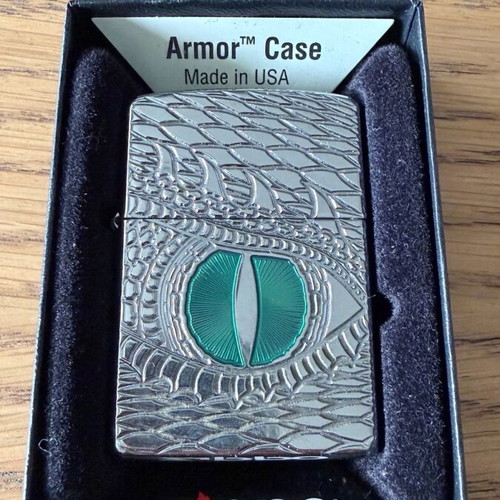 Zippo Armor Case used Dragon Eye