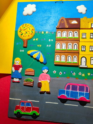 Children's handmade frames new with free plaster molds