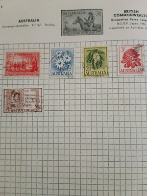 Australia stamps used collection